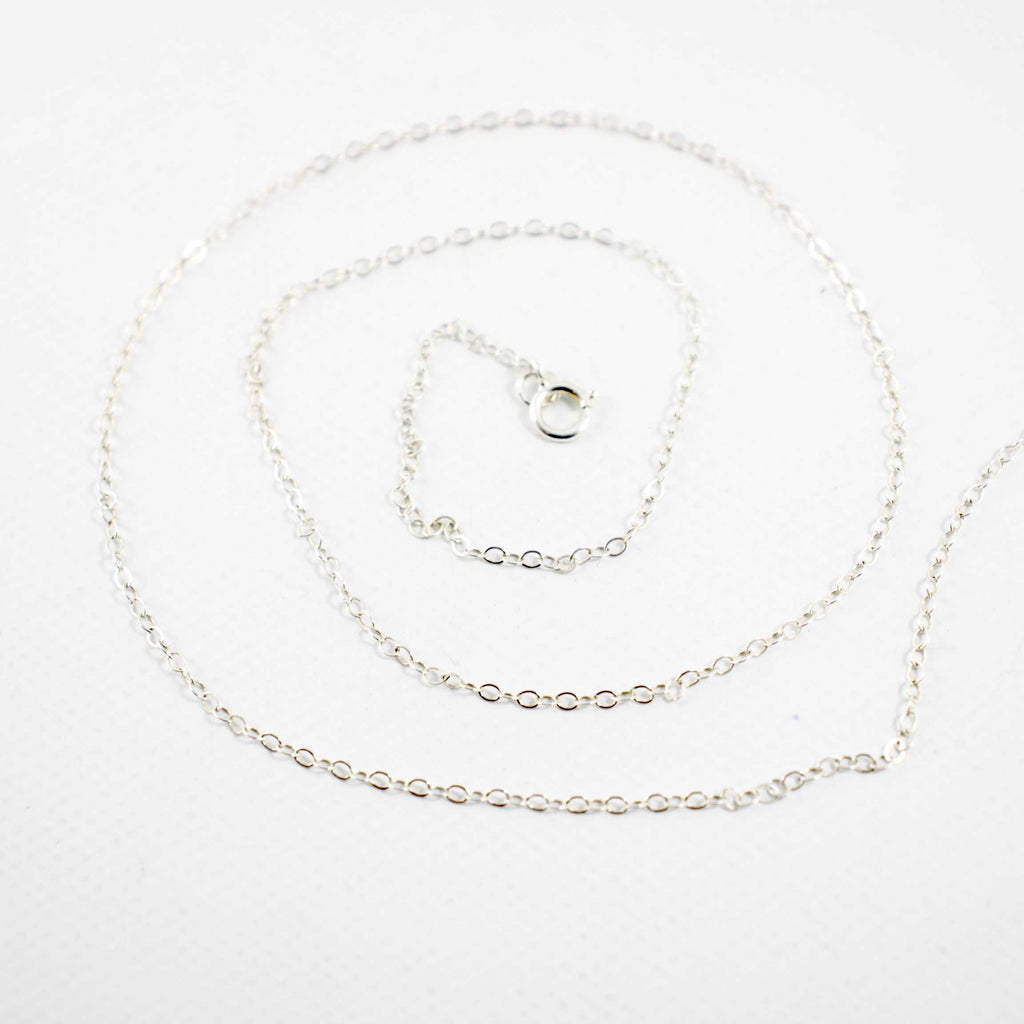 Add a Sterling Silver Chain - Chain - Completely Hammered - Completely Wired