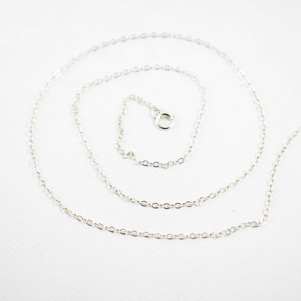 Add a Sterling Silver Chain - Chain - Completely Hammered - Completely Wired