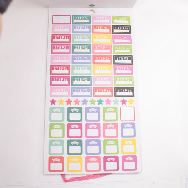 Sticker Book (Partial) - "Mom" (For Mini - 2017) - Happy Planner DeStash