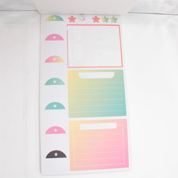 Sticker Book (Partial) - "Productivity" (2016) - Happy Planner DeStash