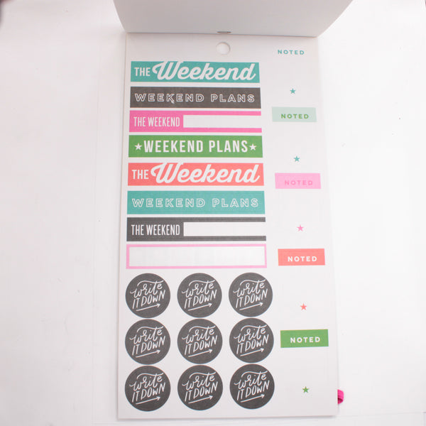 Sticker Book (Partial) - "Stickers (no name)" (2016) - Happy Planner DeStash