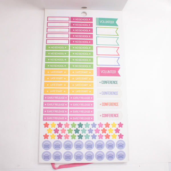 Sticker Book (Partial) - "Mom" (For Mini - 2017) - Happy Planner DeStash