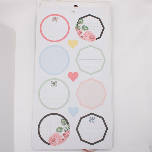 Sticker Book (Full / Unbound) - "Simply Lovely" (2018) - Happy Planner DeStash
