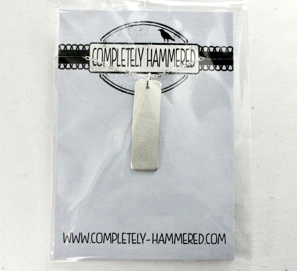 "Exist loudly" - Sterling Silver Necklace
