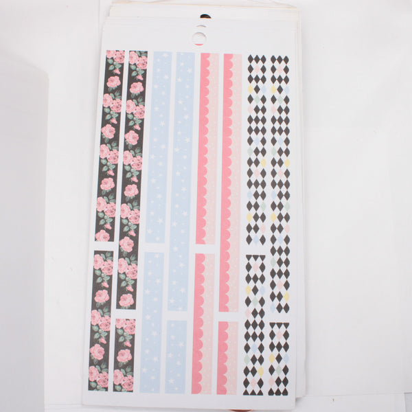 Sticker Book (Full / Unbound) - "Simply Lovely" (2018) - Happy Planner DeStash