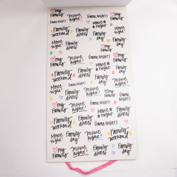 Sticker Book (Partial) - "Mom" (For Mini - 2017) - Happy Planner DeStash