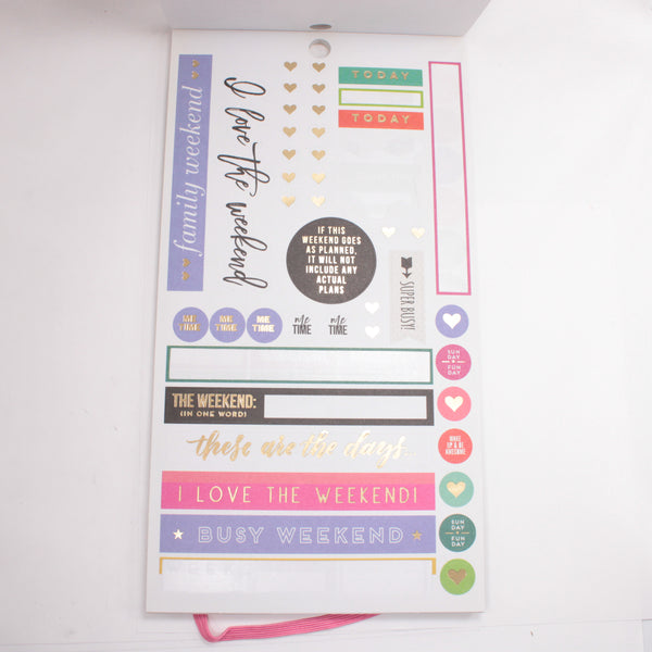 Sticker Book (Partial) - "Mom" (For Mini - 2017) - Happy Planner DeStash