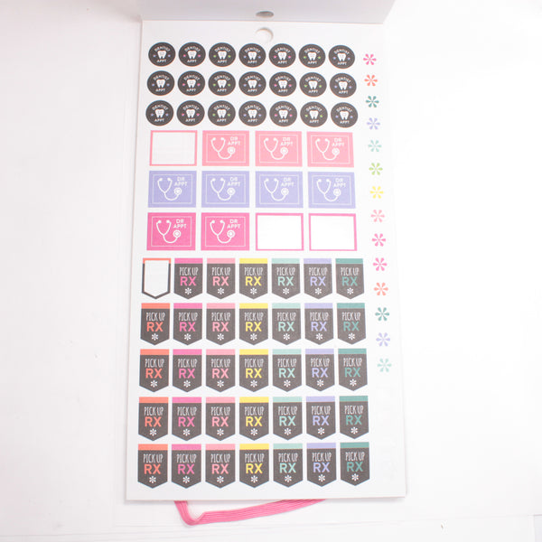 Sticker Book (Partial) - "Mom" (For Mini - 2017) - Happy Planner DeStash