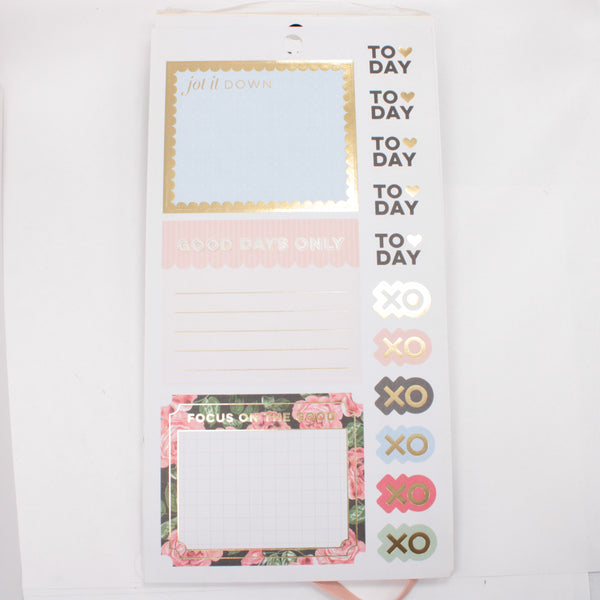 Sticker Book (Full / Unbound) - "Simply Lovely" (2018) - Happy Planner DeStash