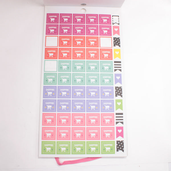 Sticker Book (Partial) - "Mom" (For Mini - 2017) - Happy Planner DeStash