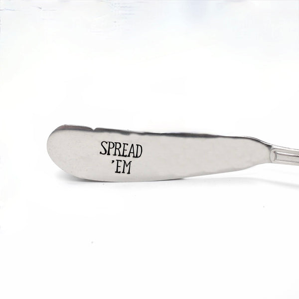 "Spread 'Em" Cheese Spreader / Cheese knife