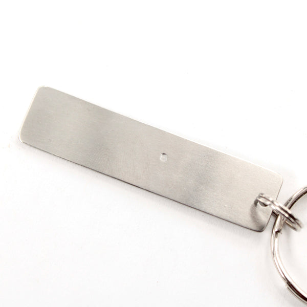 "be safe & come back to me" Keychain - Discounted and ready to ship