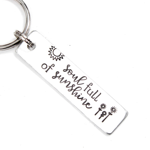 "Soul full of sunshine" Keychain