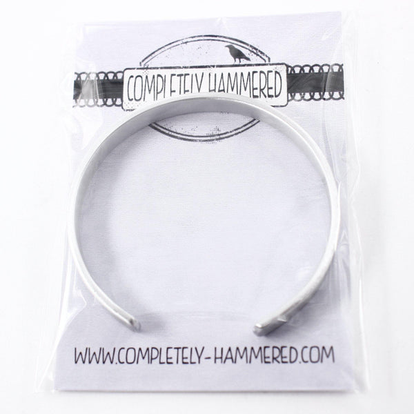Completely Hammered Cuff Packaging