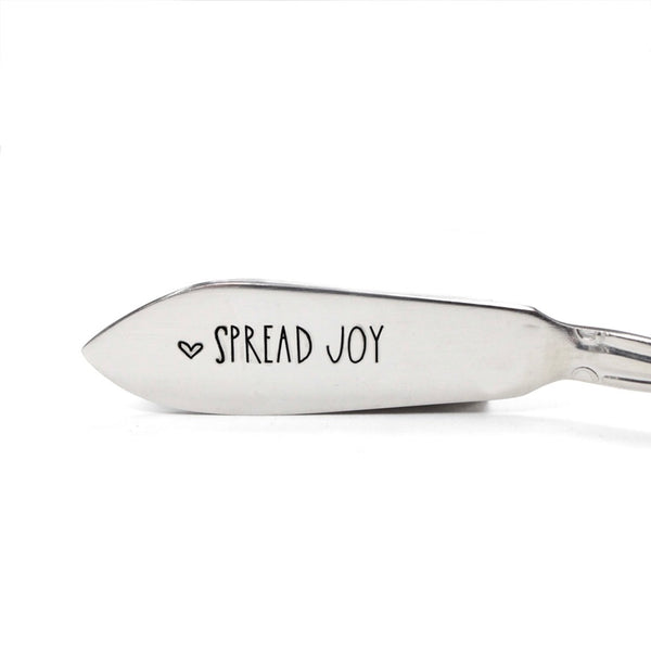 "Spread Joy" Cheese Spreader / Cheese knife
