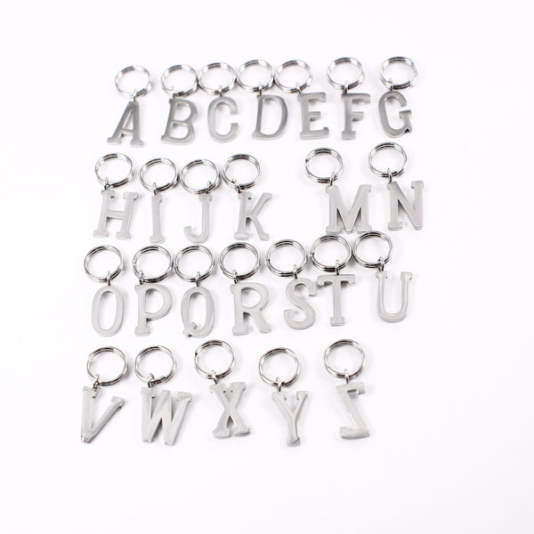 Small Keychain Add On Letter Charms