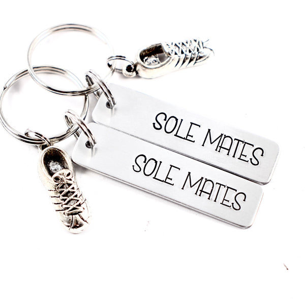 "Sole Mates" - Running Buddy Keychain Set #HE