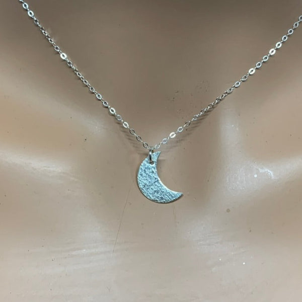 Sterling Silver Moon Charm