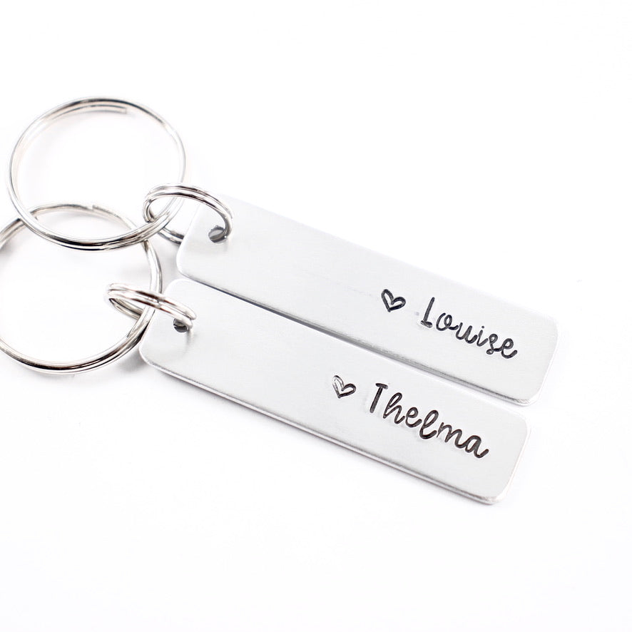 thelma and louise key chains