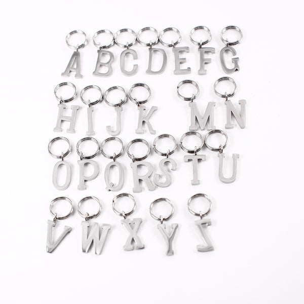 Small Keychain Add On Letter Charms