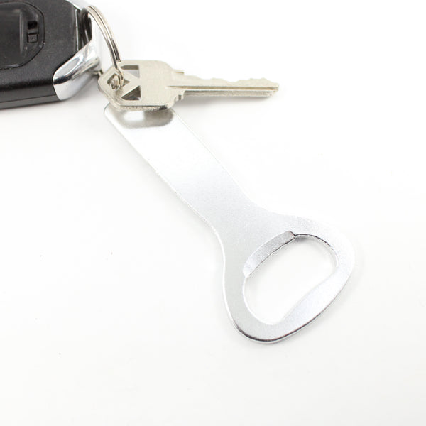 GPS Location Bottle Opener Keychain - Custom