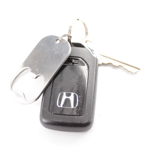 GPS Bottle Opener Keychain