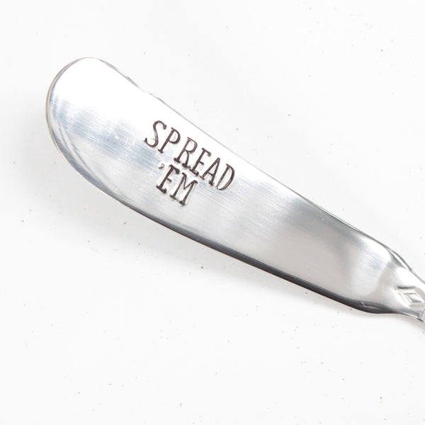 "Spread 'Em" Cheese Spreader / Cheese knife