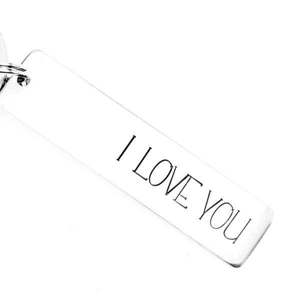 "I love you" Keychain