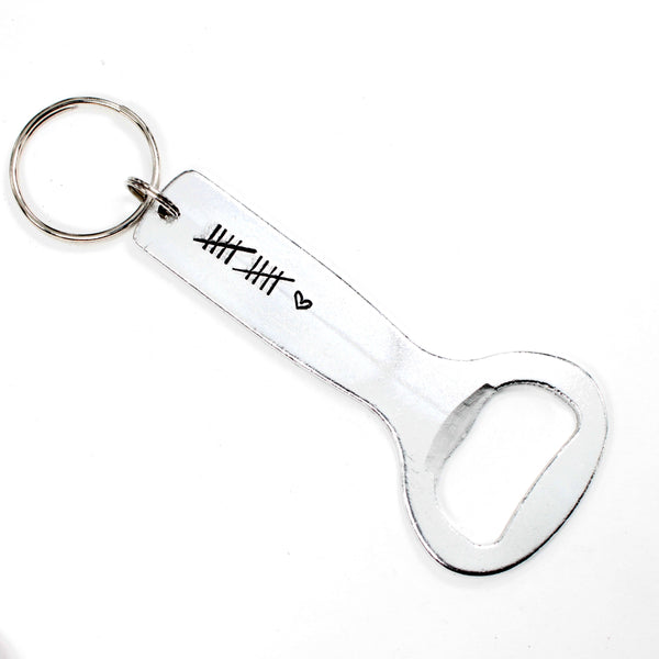 Tally Mark Bottle Opener / Number Bottle Opener