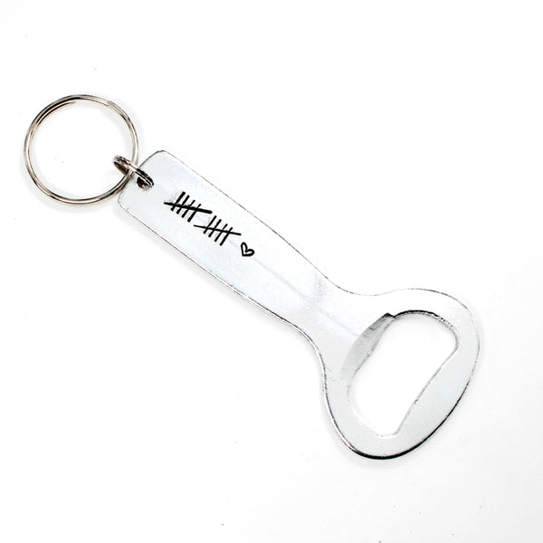 Tally Mark Bottle Opener / Number Bottle Opener