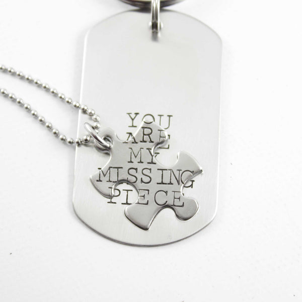 "You are my missing piece" puzzle piece set - Completely Hammered