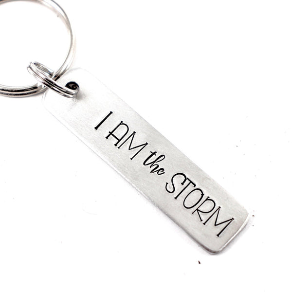 "I am the storm" Keychain