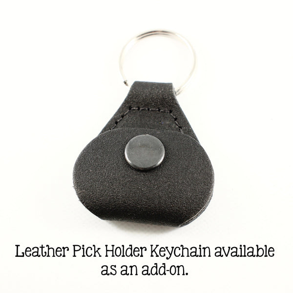 "I'd pick you every time" Hand stamped Guitar Pick - Guitar Pick - Completely Hammered - Completely Wired